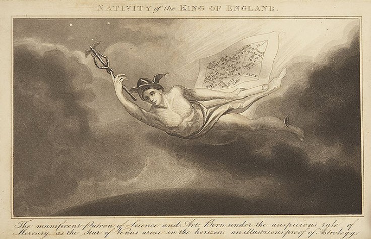 Mercury from Raphael's Manual of Astrology 1828